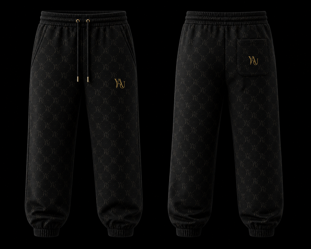 Y.A.U Monogram Joggers