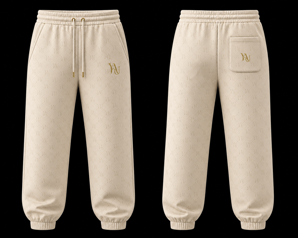 Y.A.U Monogram Joggers