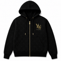Y.A.U Monogram Zip Hoodie