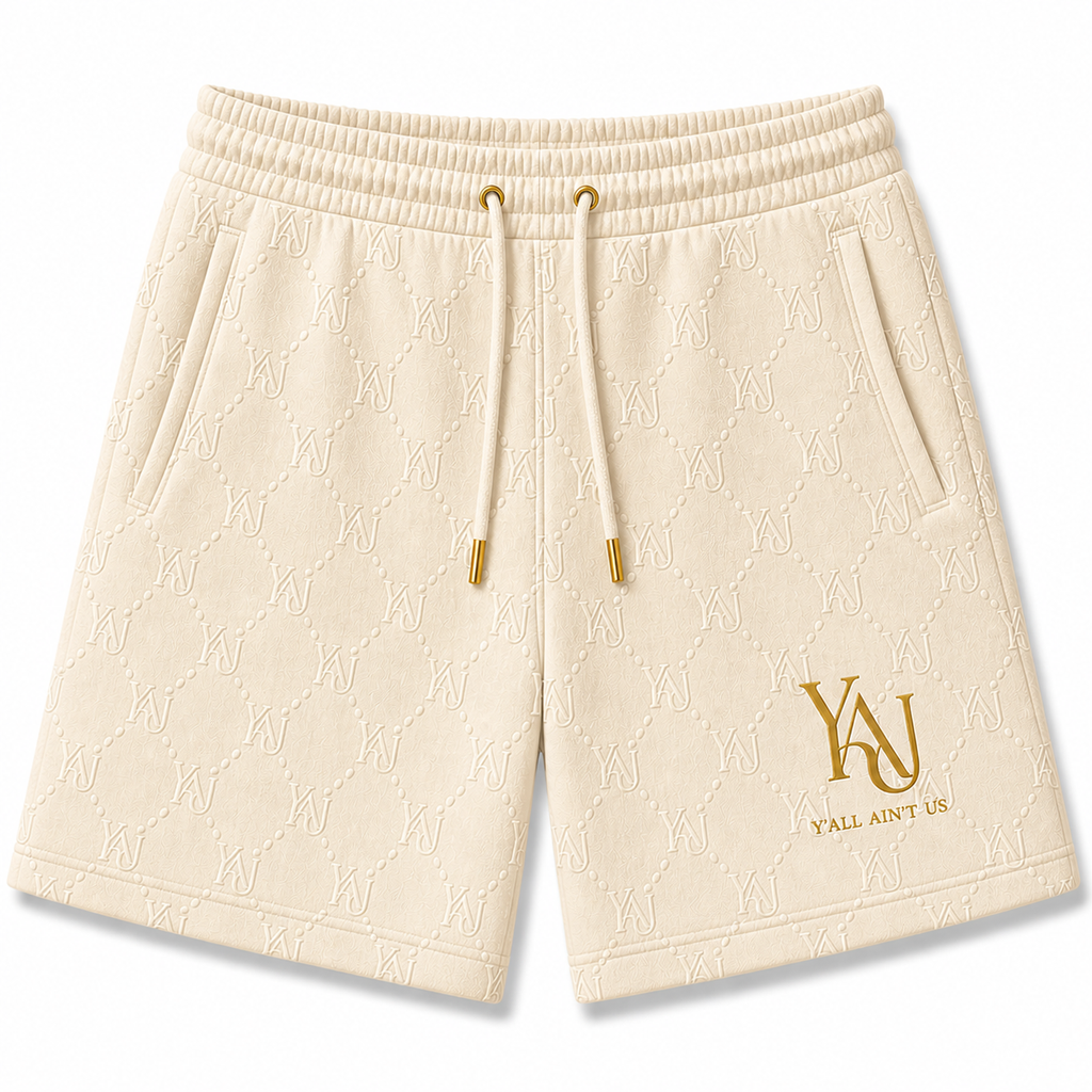 Y.A.U Monogram Shorts