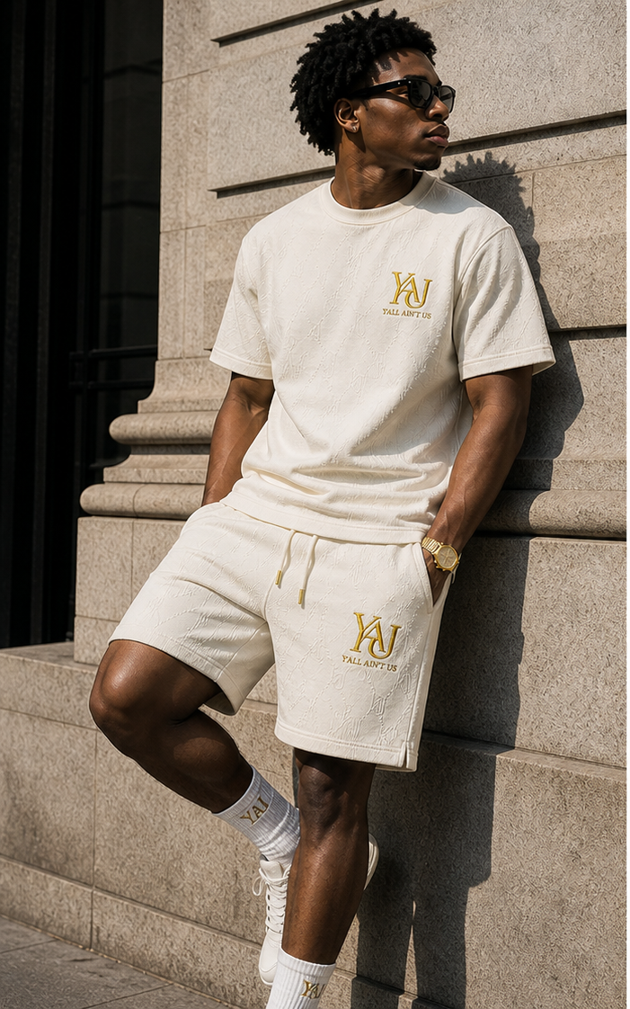 Y.A.U Monogram Shorts