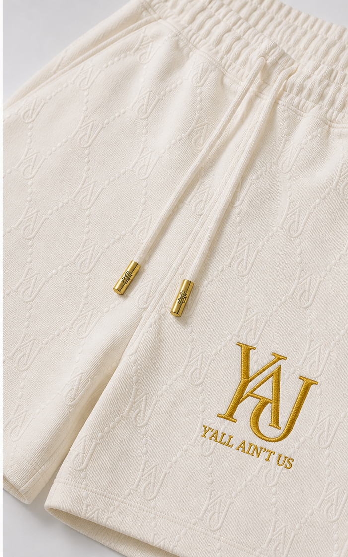 Y.A.U Monogram Shorts