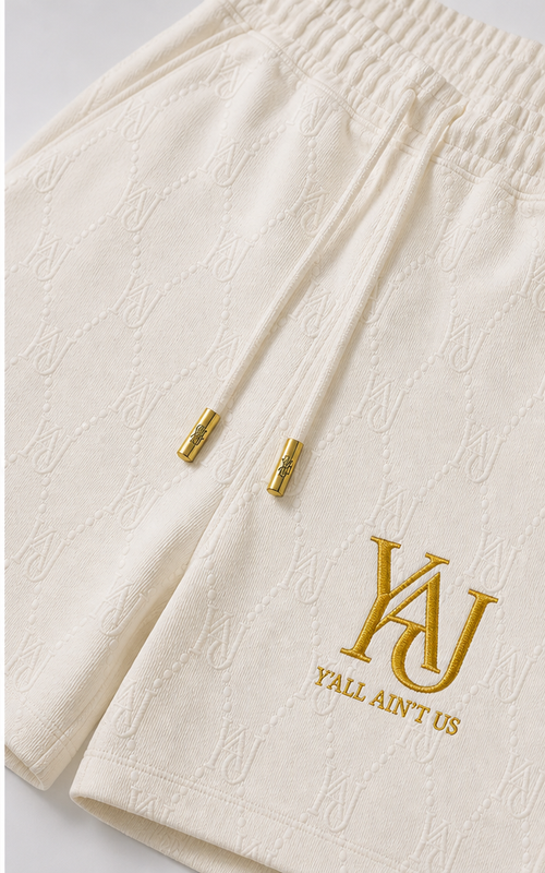 Y.A.U Monogram Shorts