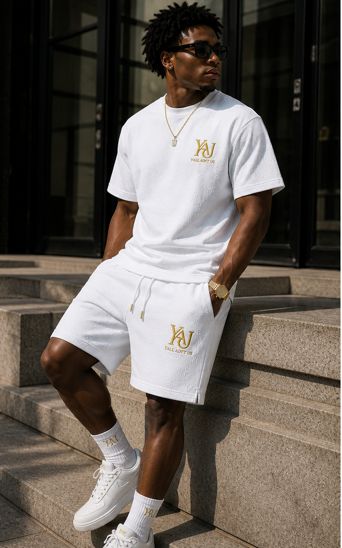 Y.A.U Monogram Shorts