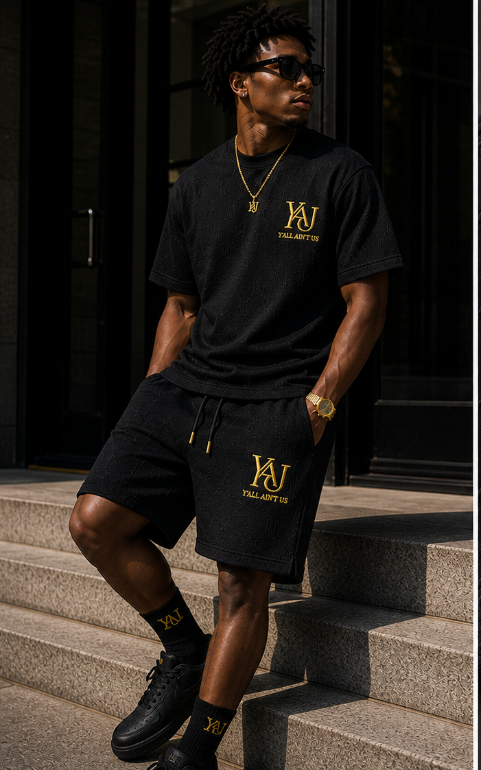 Y.A.U Monogram Shorts